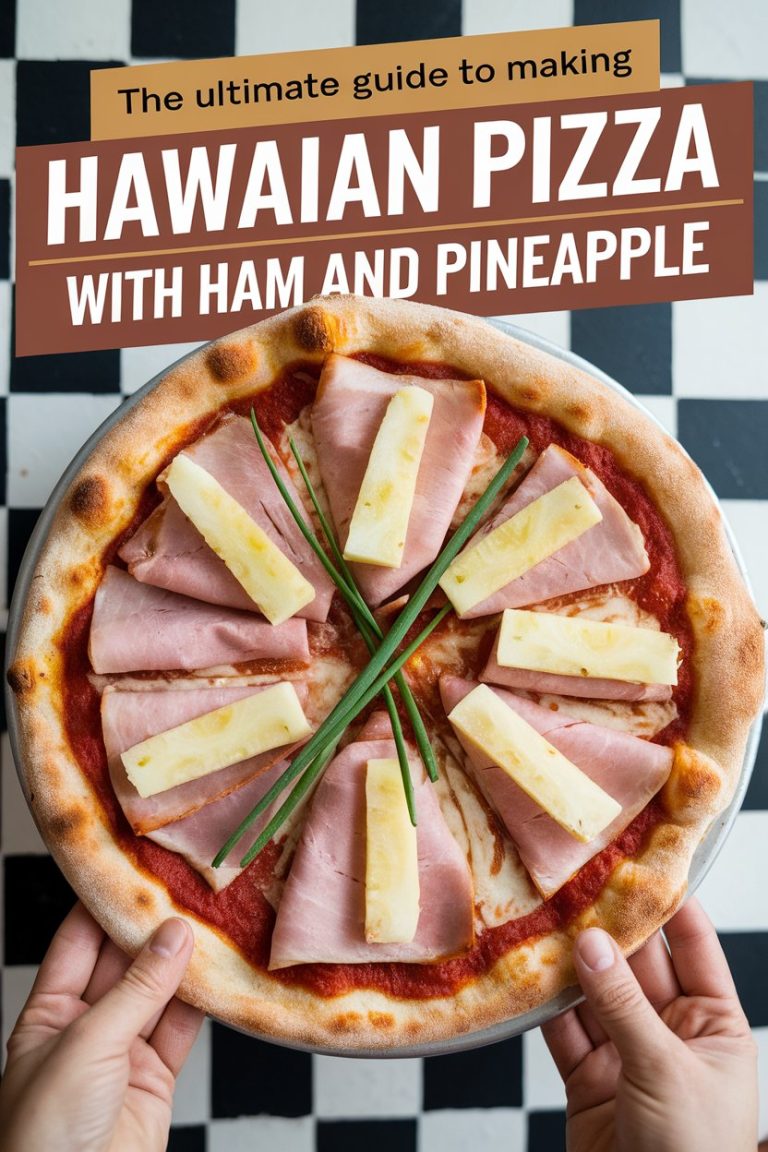 Unlock expert secrets for perfecting your pizza-making skills, from baking techniques to presentation tips. This ultimate guide will equip you with everything you need to create a delicious Hawaiian Pizza with Ham and Pineapple that not only looks beautiful but also tantalizes the taste buds, making it a hit at any meal!