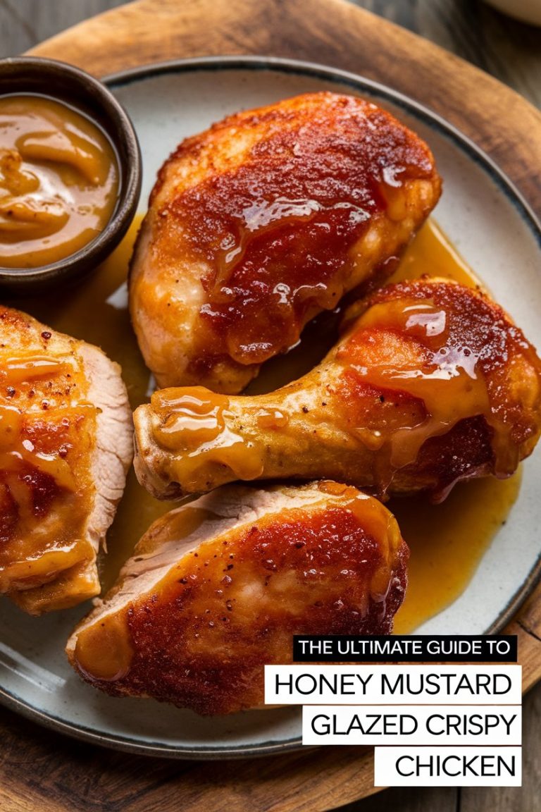 Indulge in the perfect blend of flavors with **The Ultimate Guide to Honey Mustard Glazed Crispy Chicken**! This dish is not just about crispy skin; it’s a delightful dance of honey’s sweetness and mustard’s sharpness, giving you a symphony of taste in every bite. Let us walk you through each step to create this show-stopping meal that’s sure to become a staple in your kitchen!