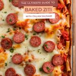 The beauty of baked ziti lies in its versatility! Our Ultimate Guide explains how to customize this dish to cater to your preferences, whether you’re adding extra veggies, adjusting the spice level, or swapping out the sausage for a vegetarian option. Unleash your creativity in the kitchen with our tips and make this comfort food your own!