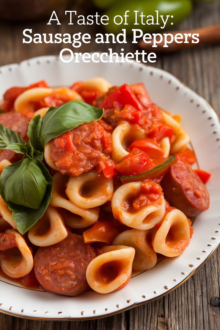 Whether it’s a casual family meal or a festive gathering, Sausage and Peppers Orecchiette is the ideal choice! This dish is not only comforting but also impressive enough for guests. Learn how to create a mouthwatering pasta dish that will have everyone asking for seconds and celebrating the flavors of Italy together!