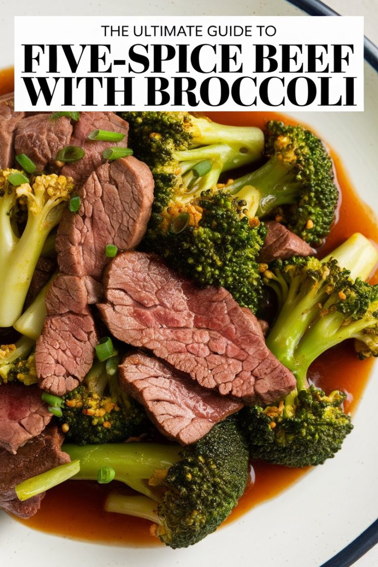 The real beauty of our Five-Spice Beef with Broccoli is its versatility! Whether you prefer a little extra kick with chili flakes or want to add crunchy bell peppers for added texture, our guide will inspire you to customize this dish to suit your taste. Dive into a world of flavor possibilities and make each meal uniquely yours, ensuring that your love for cooking shines through!