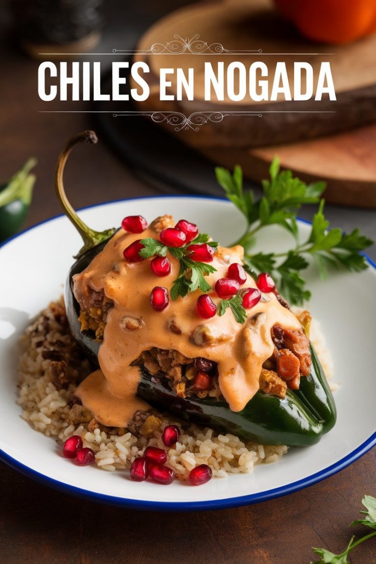 Delve into the vibrant world of Chiles en Nogada, where colors and textures come together in a feast for the senses! With its eye-catching presentation, featuring rich, creamy sauces and colorful garnishes, this dish is as visually stunning as it is delicious. Join us to discover how to bring this beautiful recipe to life and impress everyone at your next gathering.