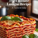 Uncover the steps to mastering the perfect lasagne that's not only mouthwatering but also surprisingly easy to make. From homemade sauce to the perfect cheese blend, this ultimate recipe will have you creating a taste of Italy in your own kitchen—one delectable layer at a time!