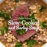 Transform your kitchen into a realm of irresistible aromas with "The Ultimate Guide to Slow-Cooked Beef and Barley Soup." This comprehensive guide walks you through crafting a soup that’s as satisfying as it is delicious, with melt-in-your-mouth beef and nutritious barley. Get ready to captivate your taste buds and warm your soul!