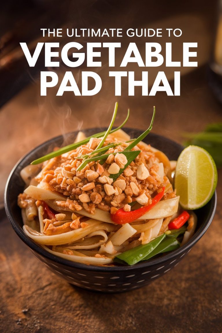 Perfect for busy weeknights, our Vegetable Pad Thai comes together in under 30 minutes! With simple, accessible ingredients and a straightforward cooking process, you’ll find that preparing this delicious main course is a breeze. Join us as we break it down step by step, ensuring your stir-fry skills shine and your dinner is both quick and delightful!