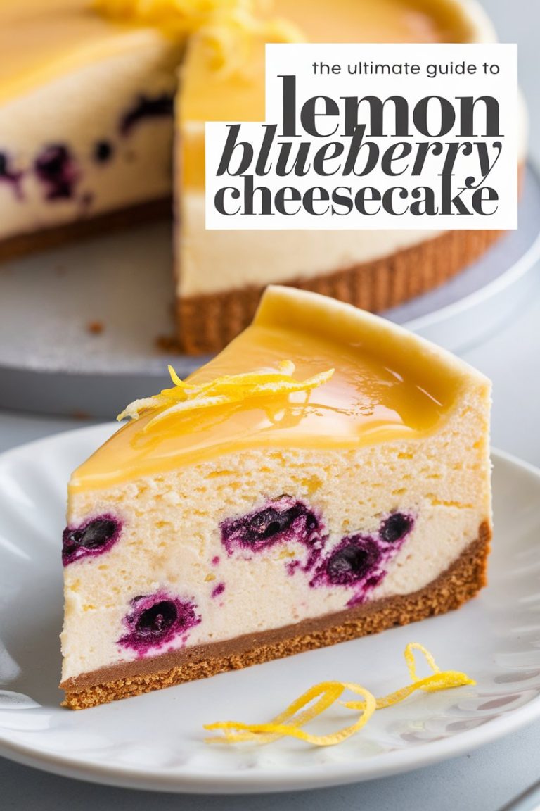 Elevate your Lemon Blueberry Cheesecake with delightful toppings that will leave everyone wanting more! Explore creative ideas for garnishing your cheesecake with blueberry compote, lemon zest, or a dollop of whipped cream. With our suggestions, you'll learn how to make your cheesecake not only delicious but visually stunning, the perfect centerpiece for any gathering. Get ready to impress your guests!