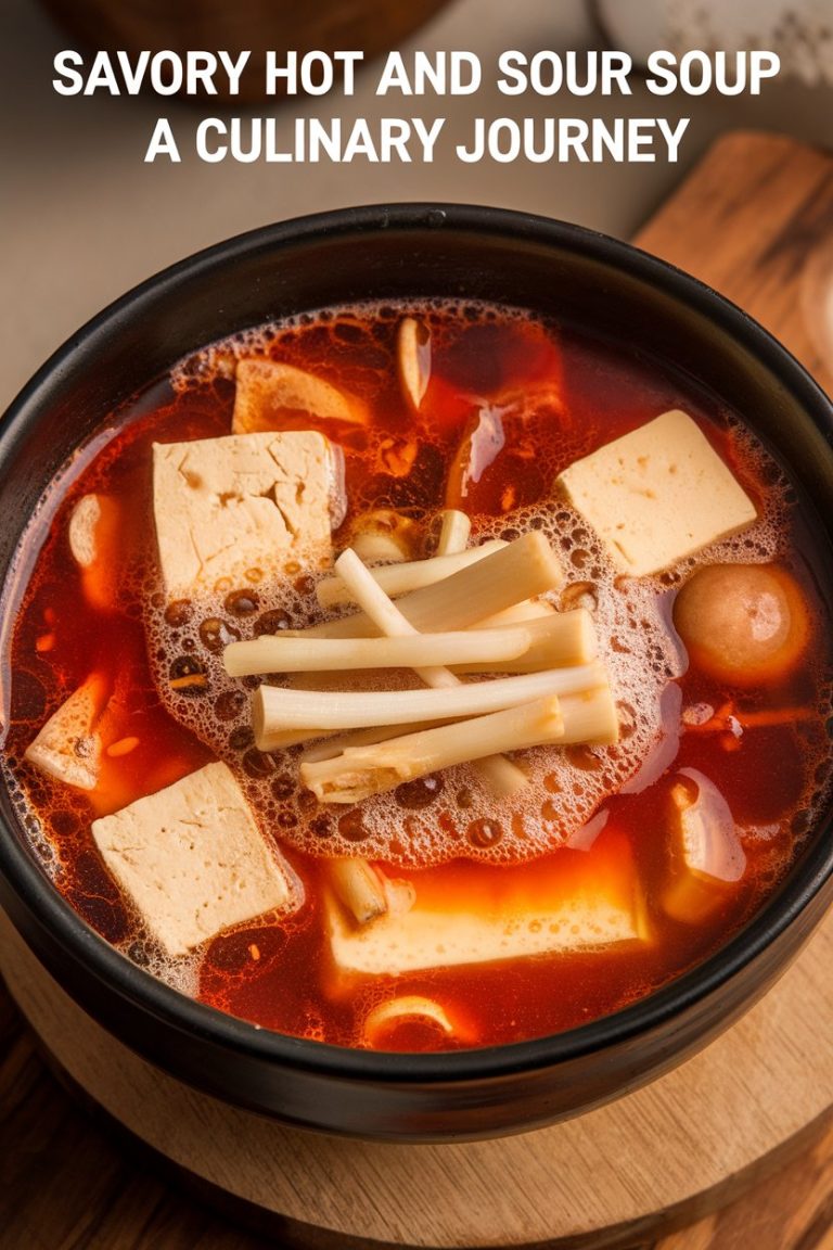 One of the best parts about Savory Hot and Sour Soup is its versatility! Whether you prefer a vegetarian version or want to add your favorite proteins, this adaptable recipe allows for endless customization. Join us as we explore various ingredient combinations and add-ins that can make this soup uniquely yours, ensuring every bowl is a personal and satisfying masterpiece!