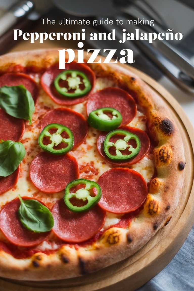 Unlock expert tips for achieving the perfect bake and presentation. With guidance on dough handling, cooking times, and serving suggestions, this ultimate guide will ensure your Pepperoni and Jalapeño Pizza is not only flavorful but also visually stunning, making it the star of any gathering!