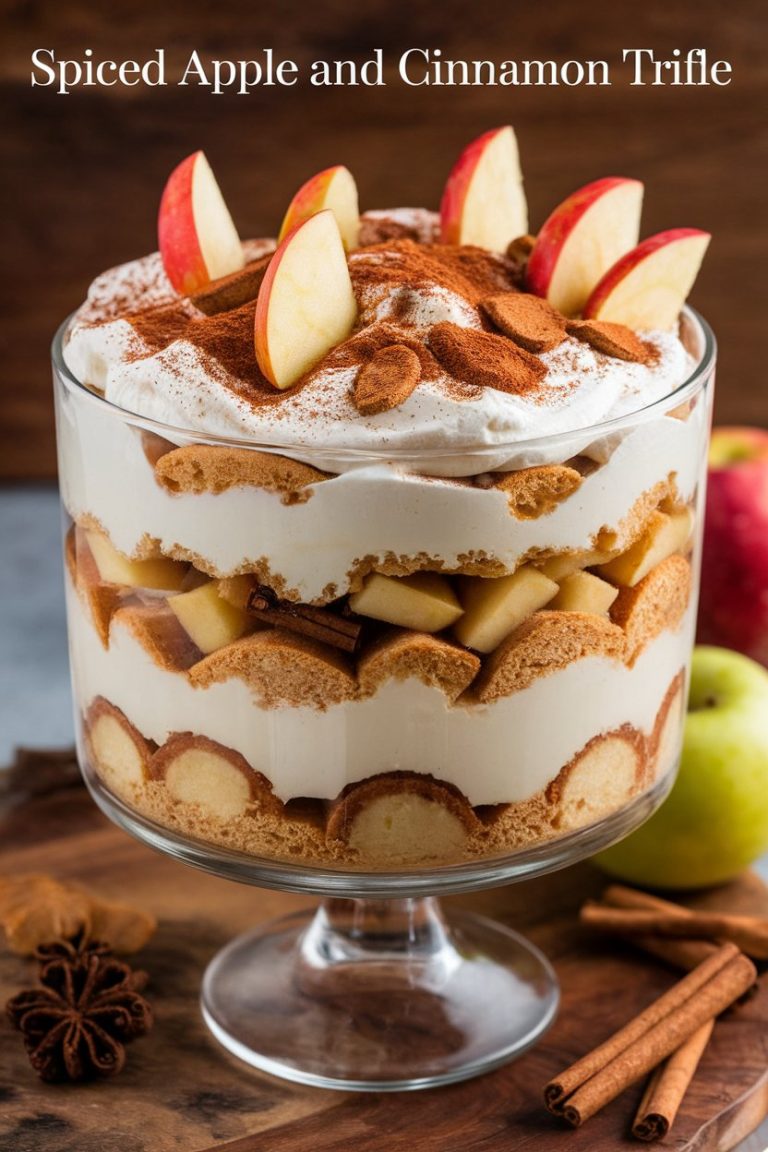 Impress your friends and family without breaking a sweat! The Spiced Apple and Cinnamon Trifle is a make-ahead dessert that’s both easy to prepare and incredibly satisfying. Perfect for potlucks, holiday dinners, or cozy nights in, this trifle allows you to enjoy the festivities without the stress. Discover our foolproof recipe for a dessert that will wow your guests and keep you relaxed!