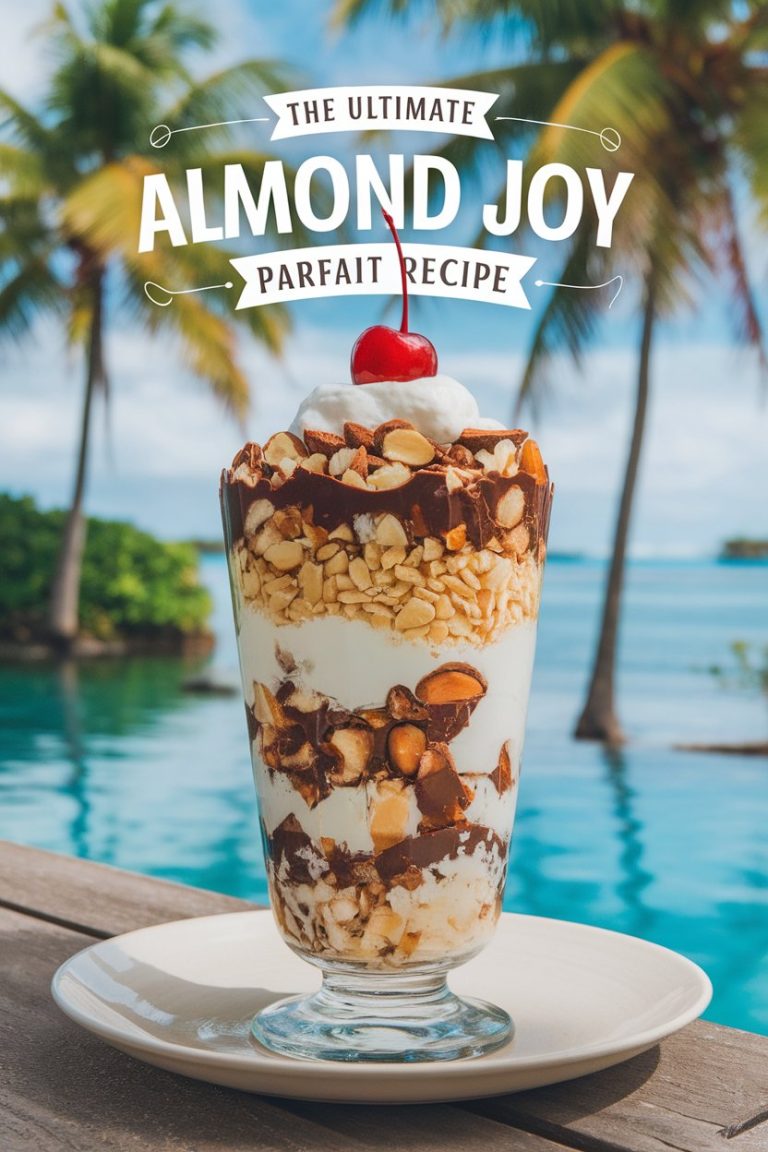 Discover the ultimate combination of flavors in our Almond Joy Parfait, the perfect dessert for coconut and chocolate lovers alike! With layers of creamy yogurt, rich chocolate drizzle, and nutty almonds, this parfait is as pleasing to the eye as it is to the palate. Ideal for brunches, dessert parties, or a simple evening indulgence, this treat is bound to make your taste buds dance. Eager to learn how to create this delectable dessert? Let’s dive into the recipe!