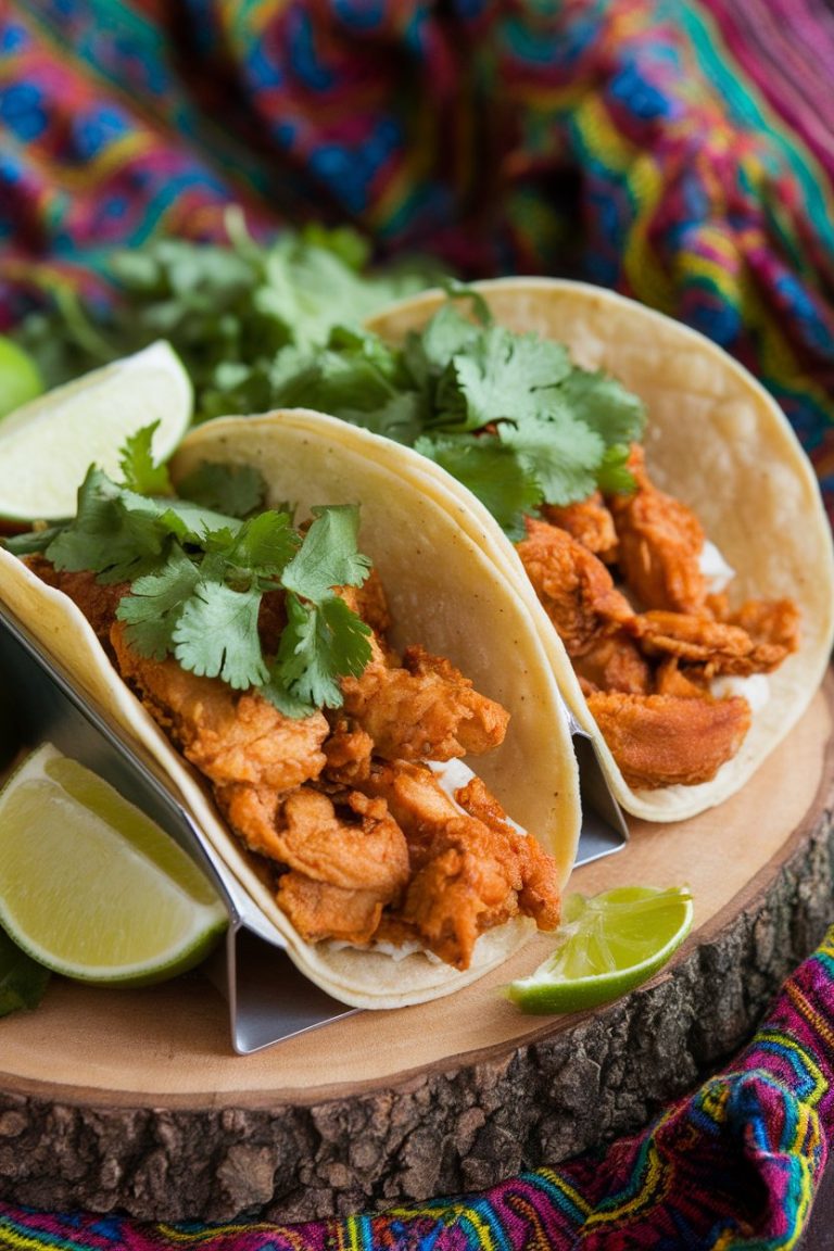 Bring the taste of Mexican street food to your kitchen with **Cilantro-Lime Crispy Chicken Tacos**! This recipe showcases juicy chicken wrapped in a crispy coating, complemented by a zesty cilantro-lime sauce that dances on your palate. Ready to create a taco experience that’s fresh, flavorful, and full of fun? Let’s dive in!