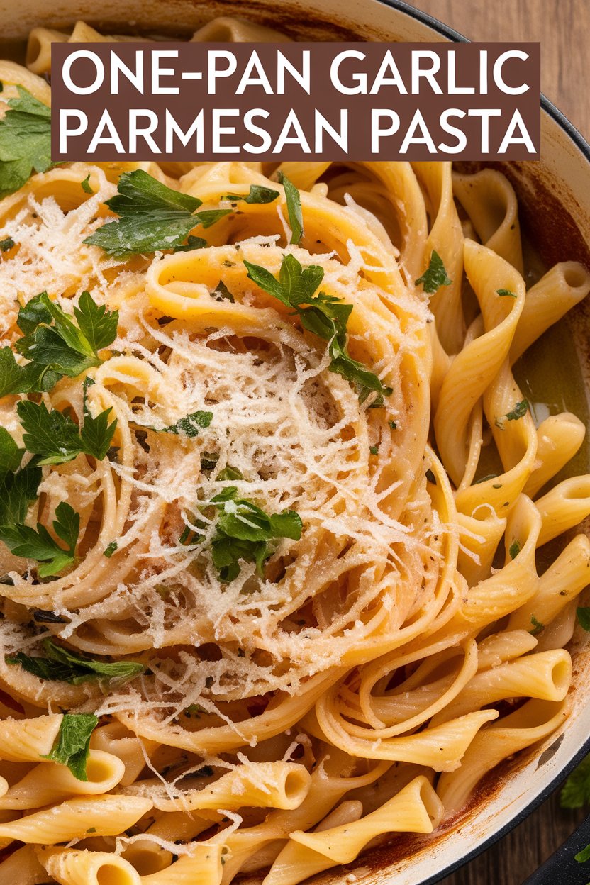 Indulge in the ultimate comfort food with One-Pan Garlic Parmesan Pasta! This creamy, garlicky dish offers the warm satisfaction you crave on cozy nights. Discover the easy steps to prepare a meal that not only warms your soul but also delights your taste buds and leaves everyone asking for seconds!