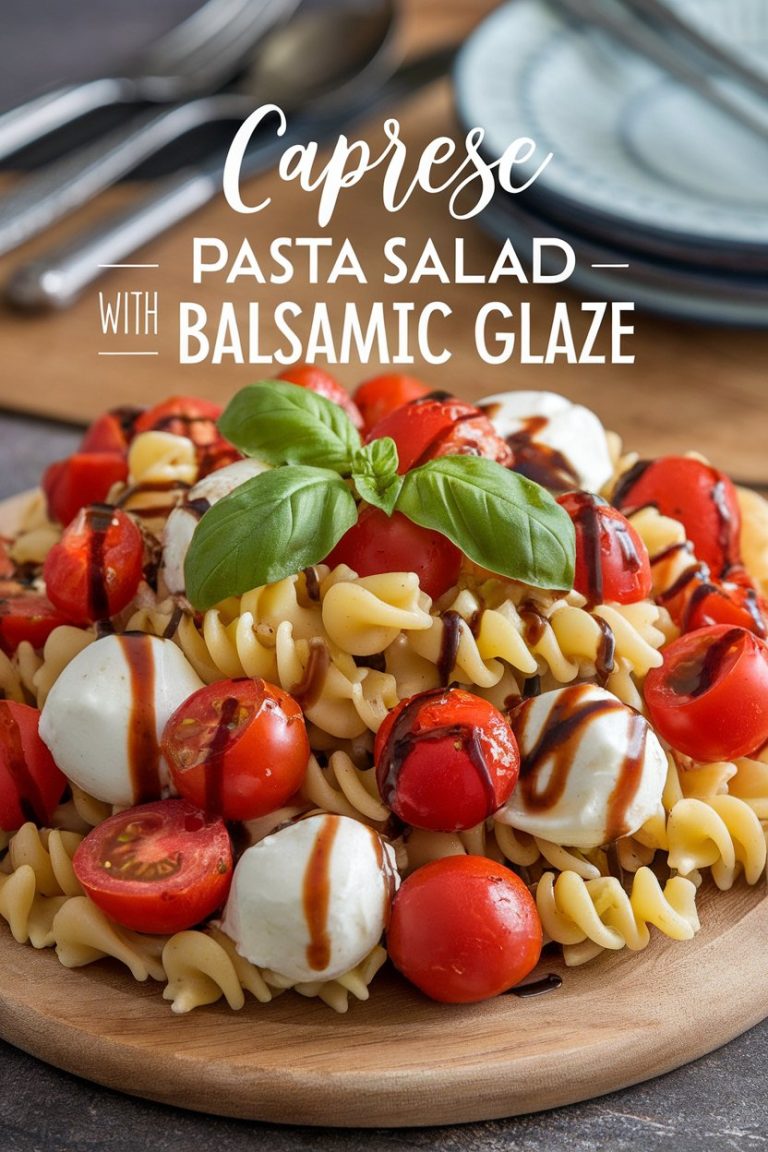 Take your taste buds on a delicious journey with our Caprese Pasta Salad that you can easily customize! Add your favorite veggies or swap in different types of cheese to create a personal twist on this classic dish. Excited to explore the possibilities? Let’s get started and make this salad uniquely yours!