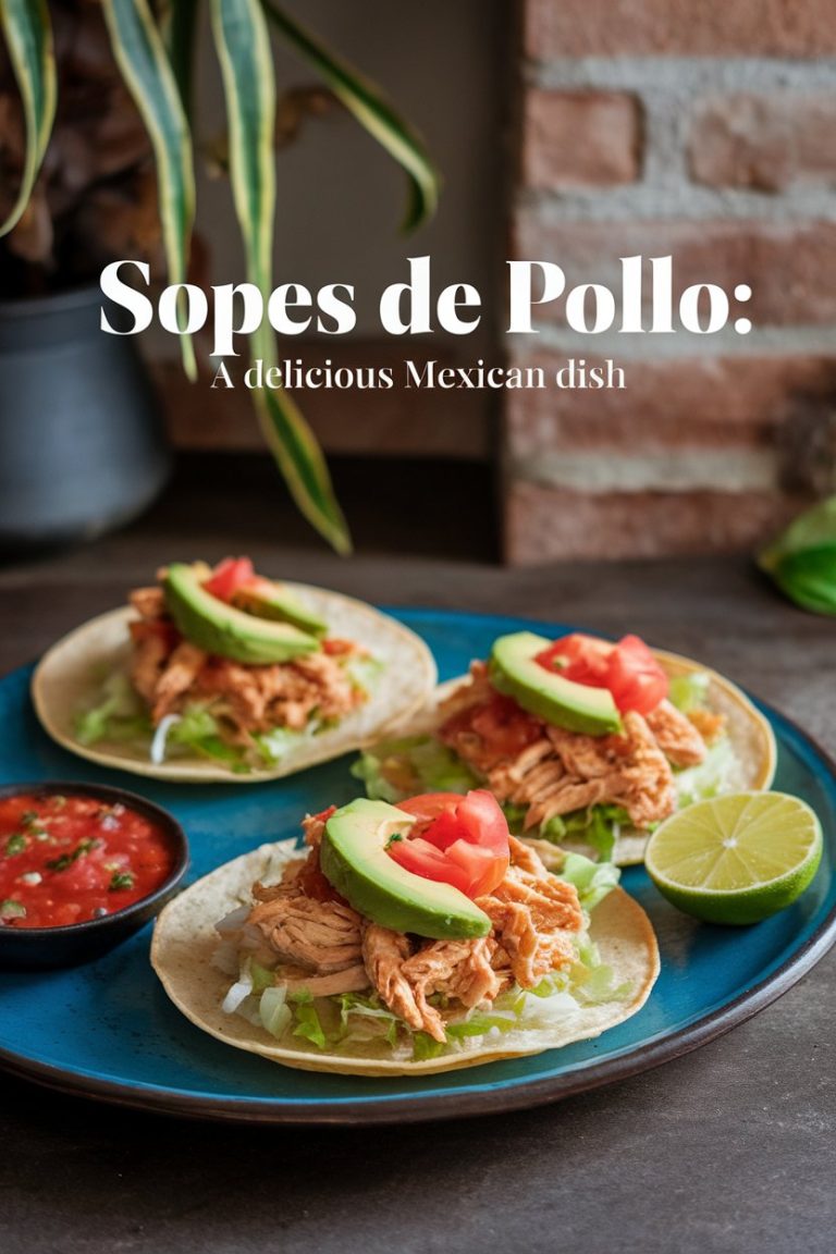 Ready to impress your friends and family with your cooking skills? Sopes de Pollo is surprisingly simple to make and requires just a few key ingredients. Follow our step-by-step guide to master this flavorful dish and see how easy it is to bring the vibrant flavors of Mexico into your home kitchen!