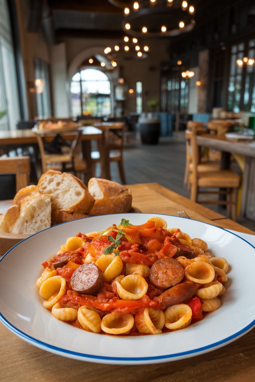 Make Sausage and Peppers Orecchiette uniquely yours! This versatile recipe allows you to swap in your favorite vegetables or adjust the spice level to suit your taste. From adding garlic to using different sausage varieties, discover how to personalize this dish while bringing authentic Italian flavors to your table.