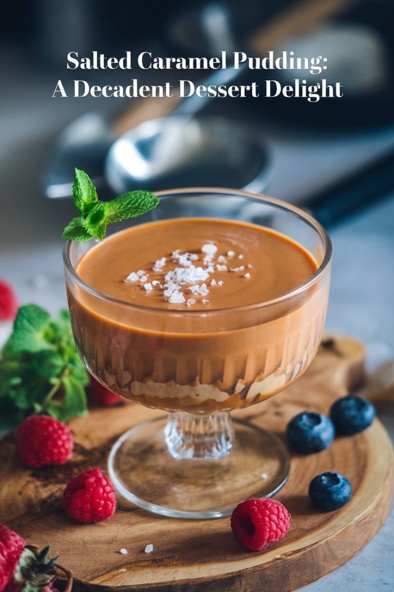 Ready to impress your friends and family with a restaurant-quality dessert? Salted Caramel Pudding is your ticket to culinary acclaim! Our guide will take you step-by-step through the process, showing you how to make the perfect caramel and transform it into a velvety pudding. Get ready to delight your guests with this rich, creamy confection that showcases your dessert-making prowess!