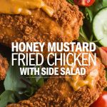 Treat your taste buds to Honey Mustard Fried Chicken, a flavorful twist on a classic favorite. This guide shows you how to achieve the perfect crunch while keeping the chicken juicy, all complemented by a light side salad for an ideal mealtime harmony.