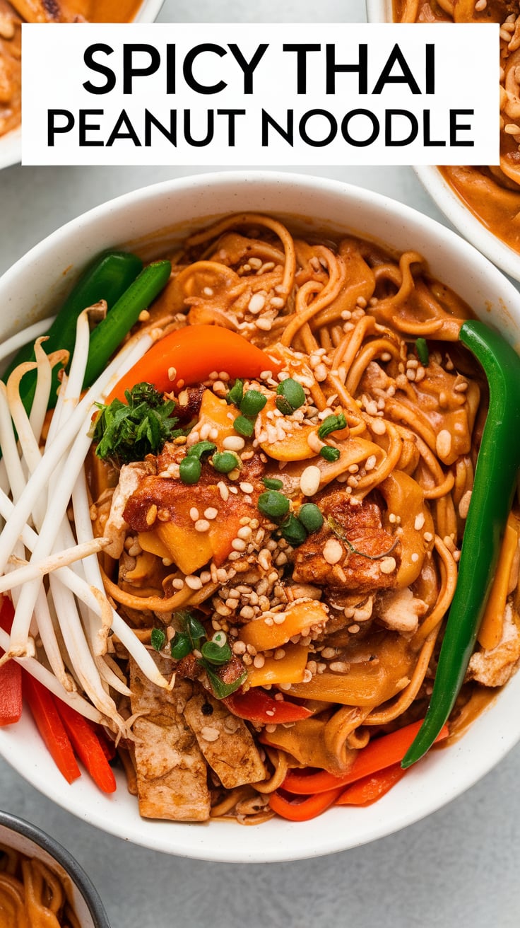 Embrace the bold flavors of Thai cooking with a dish that’s quick to prepare and packed with nutrients. Discover the secrets behind the perfect peanut sauce and elevate your weeknight dinners with this delightful noodle bowl that captures the essence of street food from the heart of Thailand.