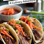 Perfect for any occasion, these Korean BBQ Flank Steak Tacos bring a festive flair to your dining experience. Whether you're cooking for family or entertaining friends, this dish is sure to impress and delight with its bold flavors and satisfying combination.