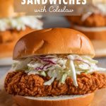 Elevate your sandwich game with our Southern-Style Fried Chicken Sandwiches, featuring a golden, crispy chicken fillet paired with a creamy coleslaw. This recipe brings together beloved Southern flavors for a satisfying and hearty meal that will have everyone asking for seconds.