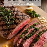 Whether you're grilling in the backyard or hosting a cozy dinner, this citrus herb marinated skirt steak recipe is versatile and easy to execute. Dive into the preparation steps that will have everyone raving about your delectable creation.