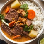 Dive into the diverse flavors of Thai-Inspired Massaman Beef Stew, a dish steeped in history and tradition. This hearty stew not only showcases the luxurious texture of coconut milk but also invigorates the palate with the warmth of spices like cinnamon and cardamom, making it a perfect comfort food for any season.