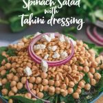 Elevate your salad repertoire with a dish that’s as satisfying as it is nutritious. The Chickpea and Spinach Salad with Tahini Dressing delivers a burst of flavors from fresh, quality ingredients, making it a standout choice for a quick lunch or a colorful side.