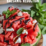 Transform your salad experience with a dish that is not only visually stunning but also packed with flavor. The combination of juicy watermelon, tangy feta, and aromatic mint, all brought together with a rich balsamic reduction, makes this salad a standout choice for any occasion.