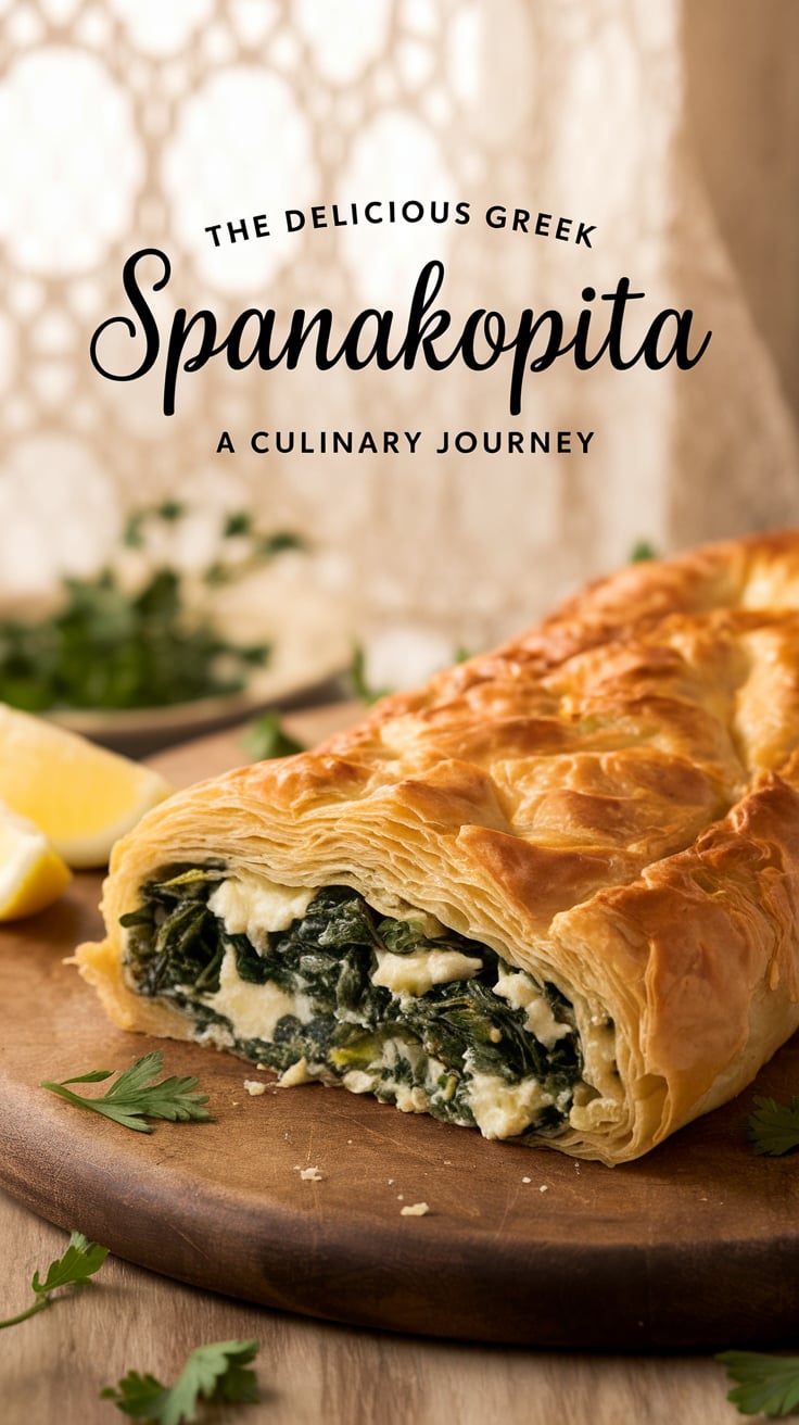 Discover the flaky, irresistible layers of spanakopita, a beloved Greek pastry that combines fresh spinach and creamy feta cheese wrapped in golden phyllo dough. This culinary journey invites you to explore the origins of this traditional dish and the delightful flavors that make it a staple at gatherings and feasts across Greece.