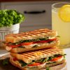 Delight in a recipe that embraces the essence of vibrant, healthy eating without sacrificing taste. The Grilled Vegetable and Hummus Panini will quickly become a go-to for anyone seeking a flavorful and wholesome meal.