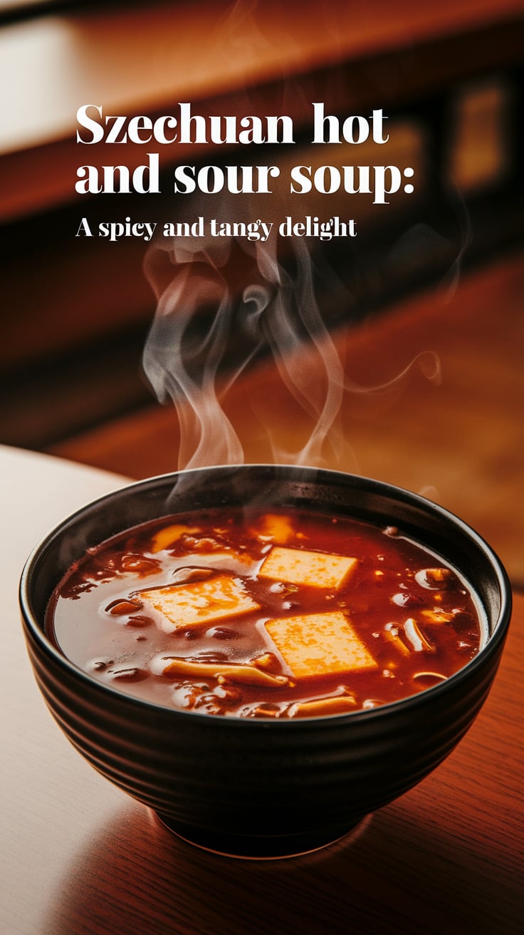 Immerse yourself in the bold flavors of Szechuan Hot and Sour Soup, where tantalizing spice meets tangy goodness. Each spoonful is a vibrant explosion of taste that will awaken your senses and leave you craving more.
