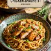 Prepare to elevate your pasta game to new heights. This honey garlic chicken spaghetti will leave you craving just one more bite!