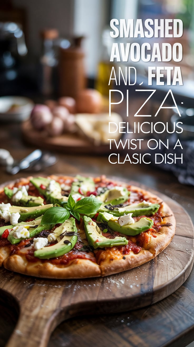 Discover a fresh take on pizza with Smashed Avocado and Feta Pizza, where creamy avocado meets tangy feta for a flavor explosion. This unique combination offers a delightful twist that’s both satisfying and loaded with nutrients, perfect for any time of day.