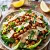 Elevate your salad game with this crispy chickpea and tahini Caesar—perfect for lunch, light dinners, or impressing friends with a unique, protein-packed take on a classic favorite.