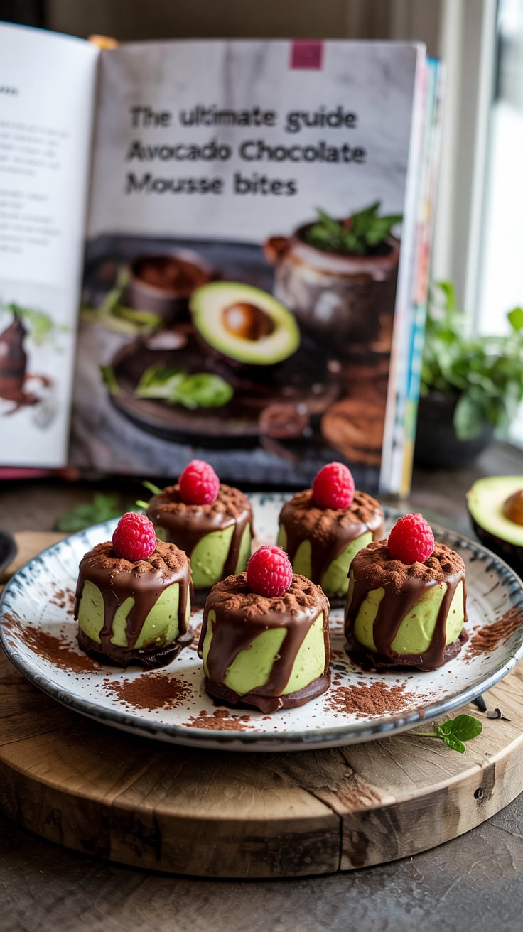 Indulge in a guilt-free dessert that combines decadent chocolate with the creamy goodness of avocado. These mousse bites are not only delicious but also packed with nutrients, giving you the ultimate treat without the sugar crash.
