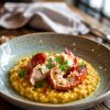 Explore variations on this classic recipe with seasonal vegetables or complementary herbs to customize it to your liking. Saffron-infused lobster risotto is a delightful culinary journey that promises to leave a lasting impression with every sumptuous bite.