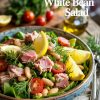 Experience the perfect balance of tangy, herby, and hearty in every bite of this lemon dill tuna white bean salad—your easy solution for a healthy, satisfying meal.