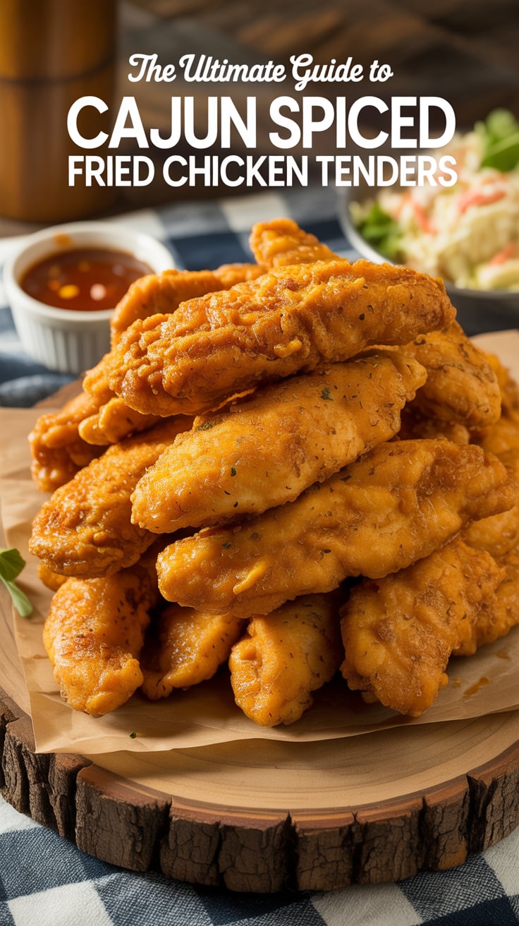 Embark on a flavorful journey with Cajun spiced fried chicken tenders, where each bite offers a perfect blend of crispy texture and bold spices. This southern classic brings an exhilarating touch to your table, making it an unforgettable dish for any occasion.