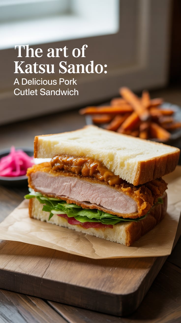 Experience the artistry of balancing textures and tastes, from the savory pork to the subtle sweetness of the sauce and the freshness of toppings. Each component plays a vital role in creating a sandwich that is as delicious as it is visually stunning.