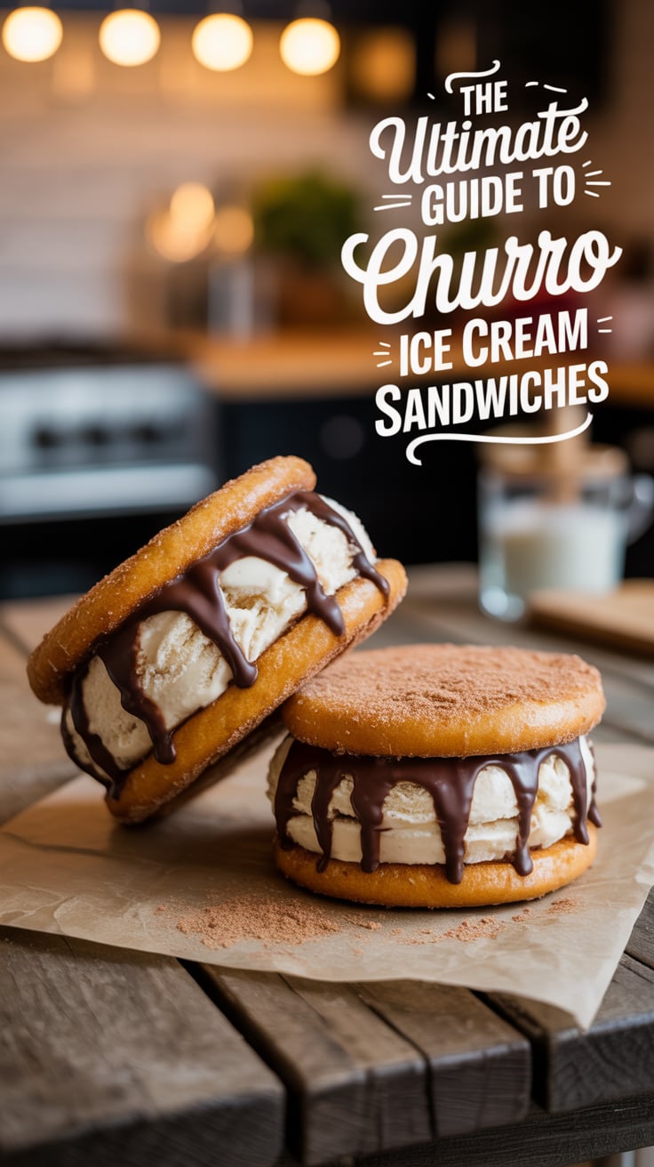 Get ready to elevate your dessert game with this fun and indulgent treat. Whether for a summer gathering or a cozy night in, churro ice cream sandwiches will bring joy and delight to your table!