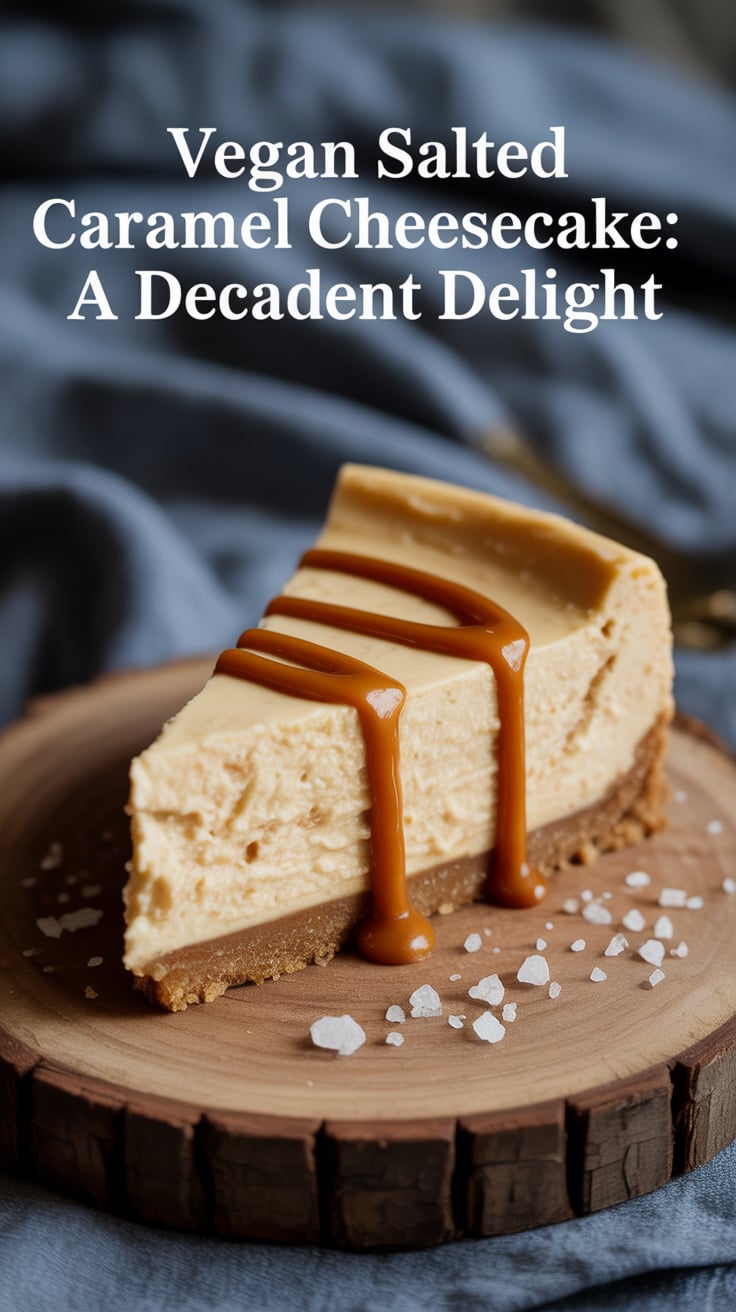 Experience dessert redefined with a luscious vegan salted caramel cheesecake that promises to satisfy your sweetest cravings without the guilt. This creamy treat utilizes plant-based ingredients to deliver a rich, indulgent flavor that will leave you wanting more.