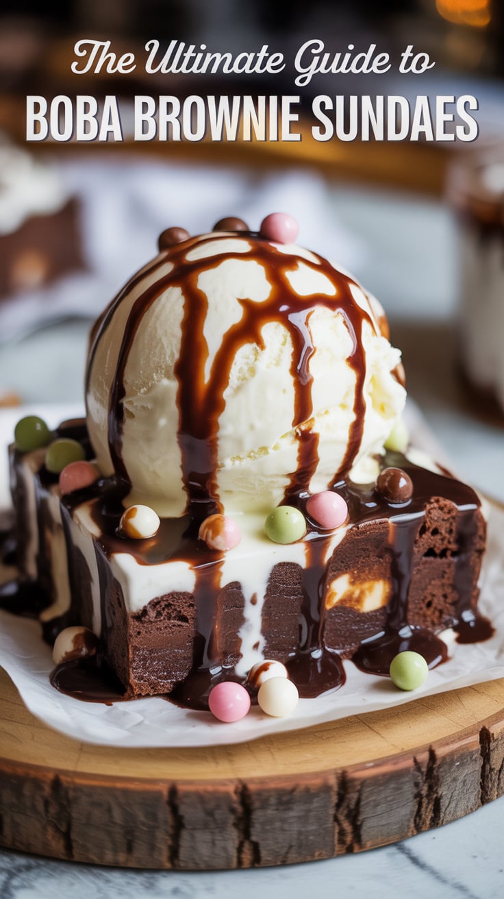 Dive into a sensational fusion of flavors with Boba Brownie Sundaes, where rich, fudgy brownies meet chewy boba pearls in a fun and indulgent dessert twist. This guide promises to elevate your sundae game, offering a unique experience that will delight both your taste buds and your creative spirit.