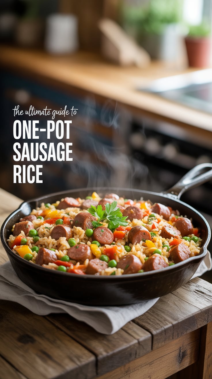 See how smoky sausage and fragrant rice come together for the ultimate weeknight comfort dish.