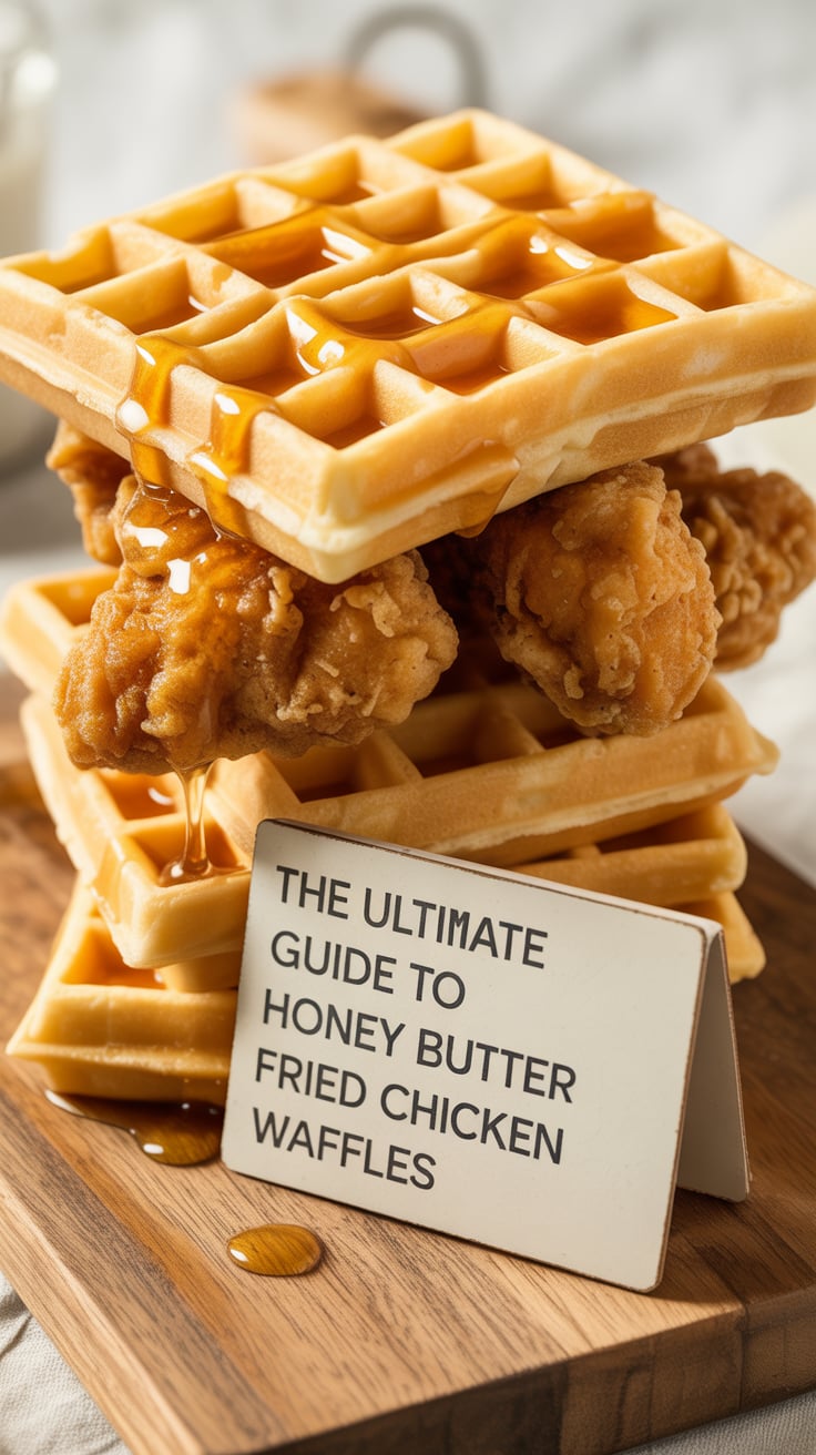 Discover the secrets to making restaurant-quality waffles and tender fried chicken that’s bursting with flavor. This guide includes tips for achieving that perfect crispy coating and a rich honey butter sauce that complements each component beautifully.