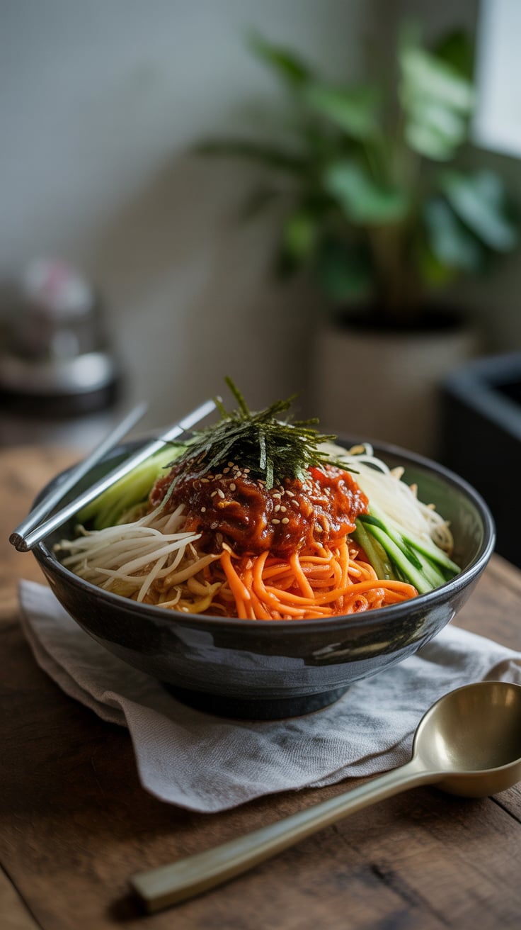 Unlock the secrets to the perfectly balanced spicy sauce that elevates this dish to new heights. Discover how ingredients like gochujang and sesame oil come together to create a bold kick, while adding just the right amount of sweetness to tantalize your taste buds.