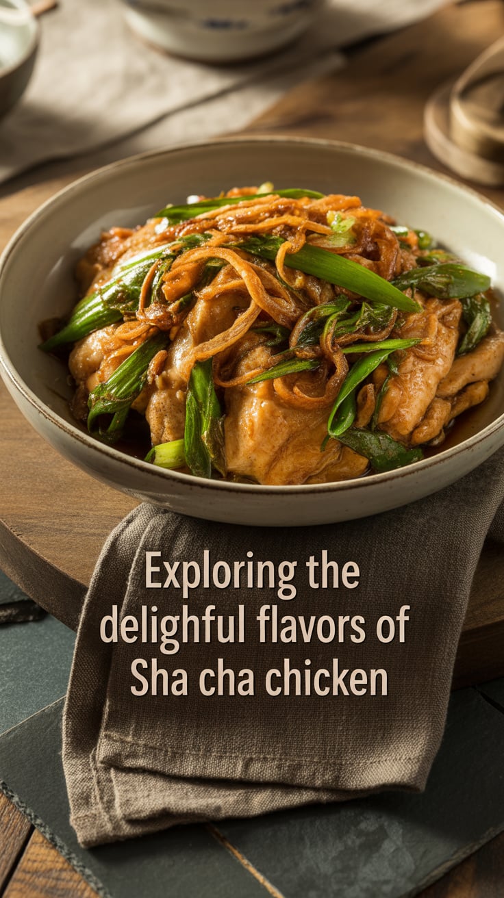 Discover how the rich, savory depth of Sha Cha sauce transforms tender chicken into a bold favorite.
