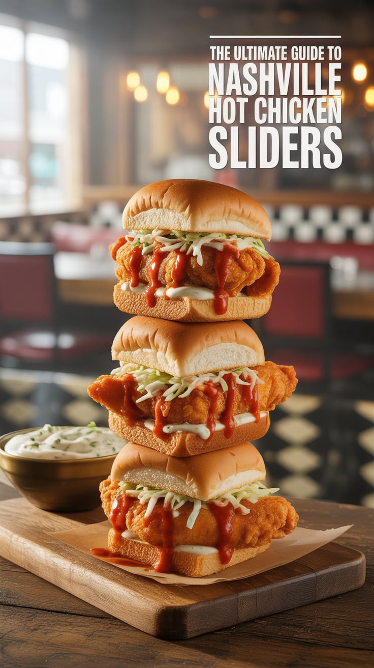 Get ready to spice up your next meal with the ultimate Nashville hot chicken sliders. These mouthwatering mini sandwiches pack a punch with their crispy chicken, fiery seasoning, and a hint of sweetness, making them an unforgettable treat.