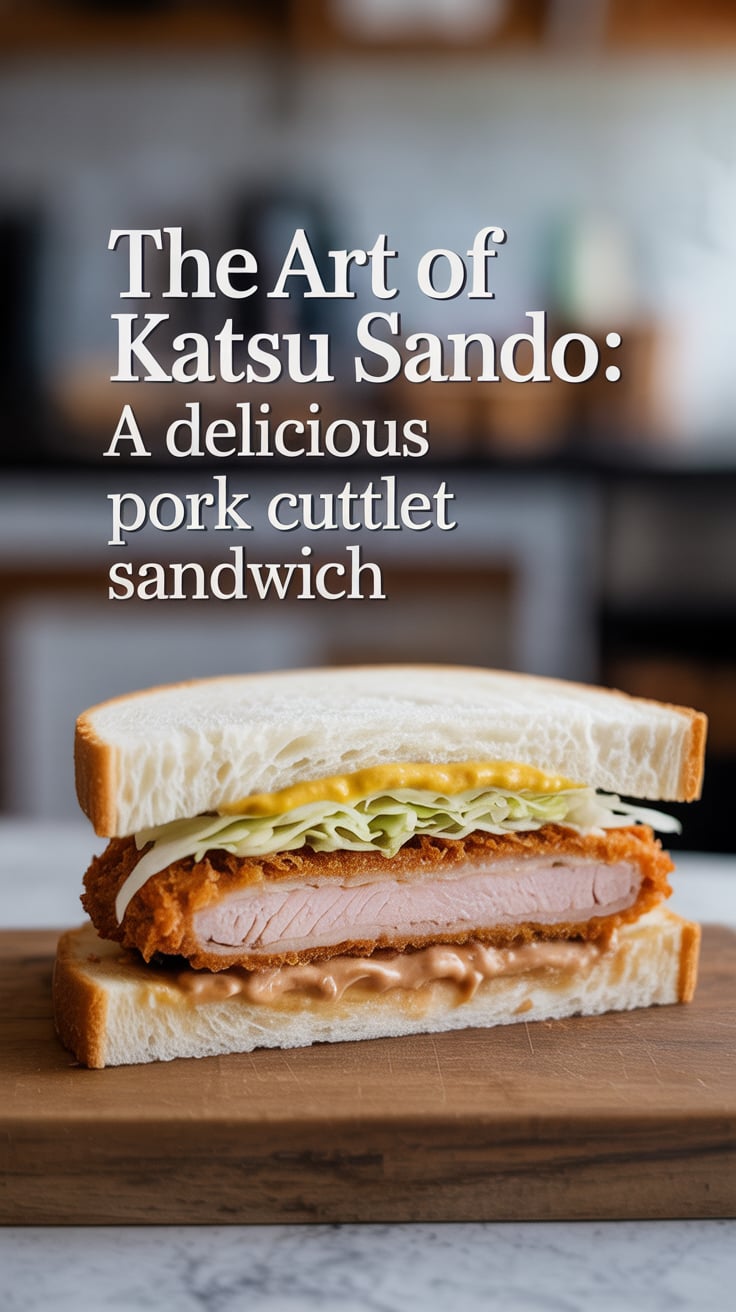 Indulge in the perfect fusion of crispy and savory with this iconic Japanese street food staple. Discover how a tender pork cutlet, expertly breaded and fried, transforms into a mouthwatering experience nestled between soft, fluffy bread.