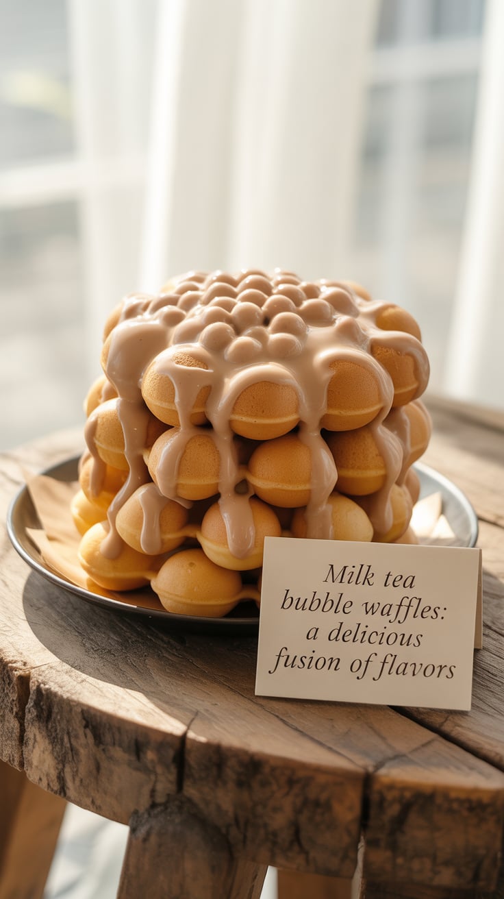 Get ready to impress your friends and family with this innovative spin on a beloved treat. Perfect for brunch, dessert, or a fun snack, these milk tea bubble waffles will quickly become a favorite addition to your recipe collection!