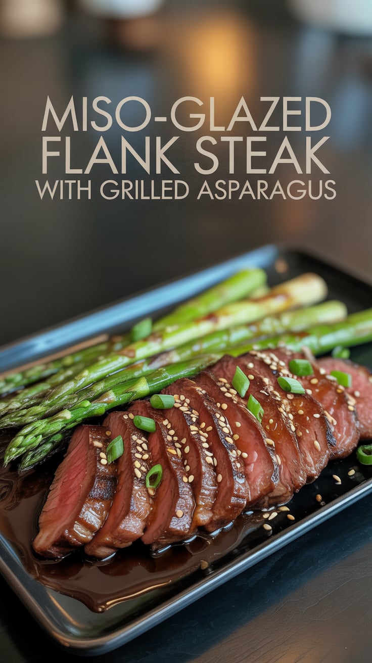 As you prepare this dish, the kitchen fills with tantalizing aromas that hint at the deliciousness to come. The balance of savory miso and succulent steak creates a harmonious blend that’s sure to impress anyone at your dinner table.